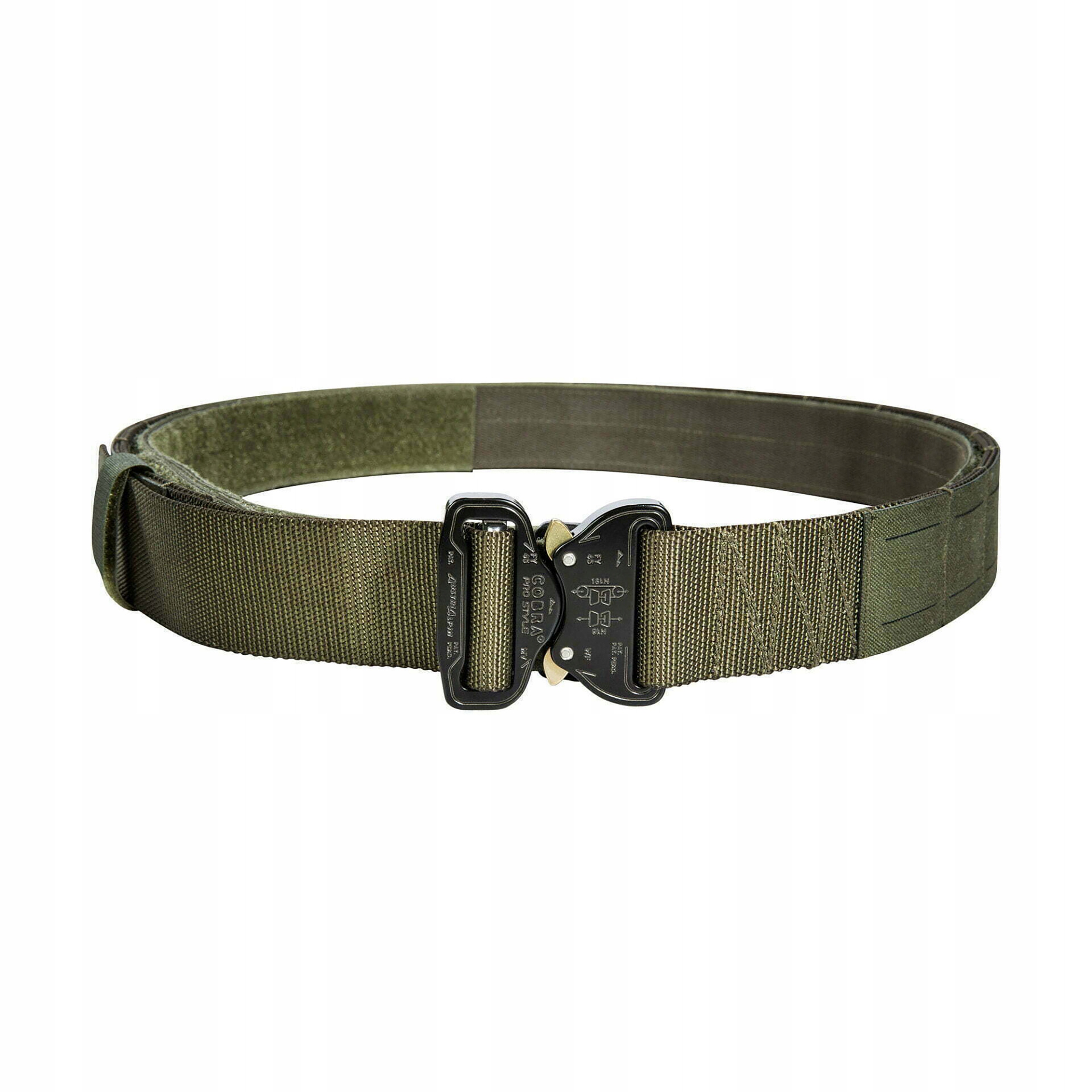 Pas taktyczny płaski Tasmanian Tiger Modular Belt Set olive M