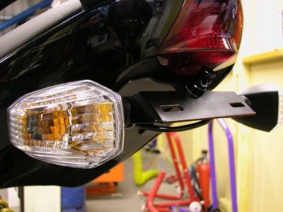 Rg Upevnenie Tabule Register. Kawasaki ER-6 08