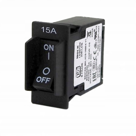 

Przełącznik Wyłącznik Kołyskowy On-off 15A 65V