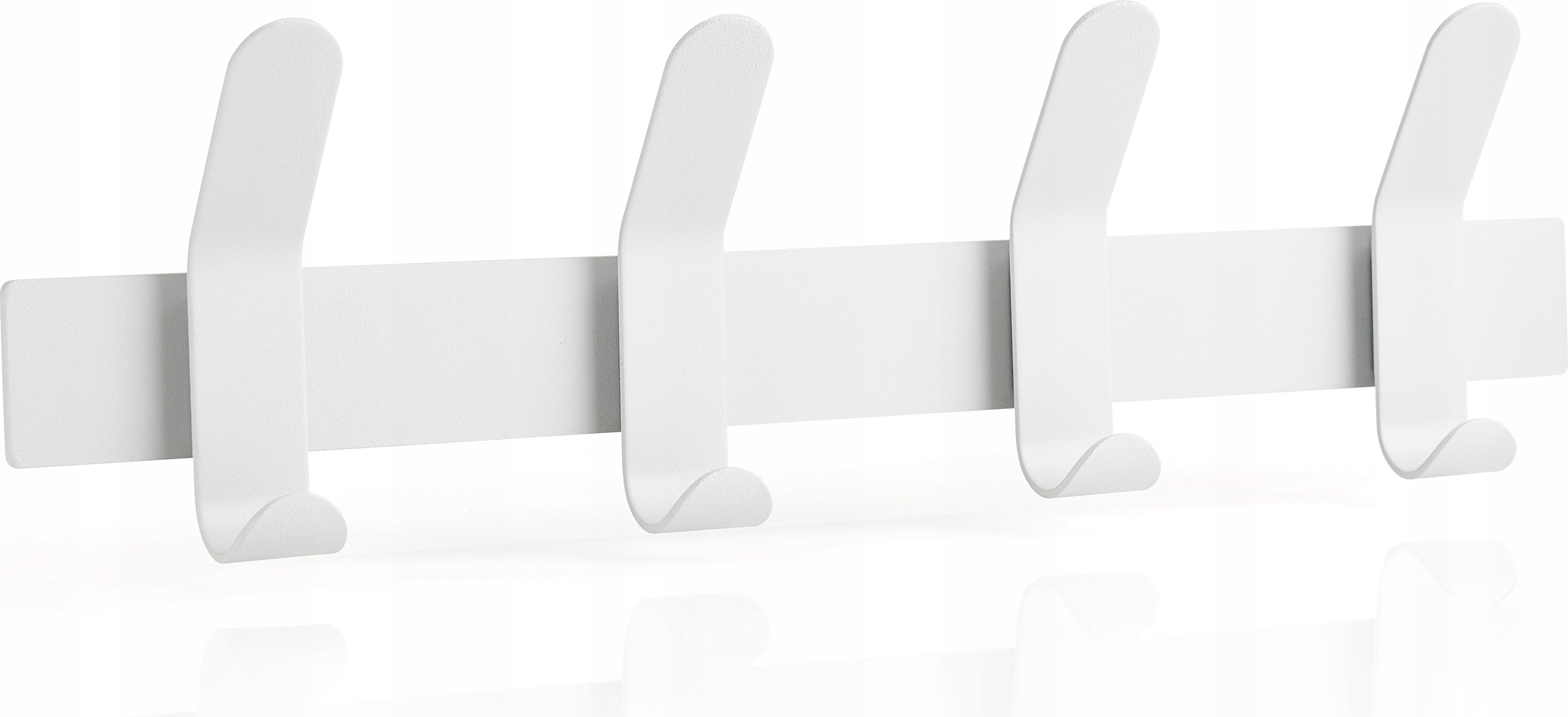 Zone A-rack Lišta Vešiak na oblečenie Biely