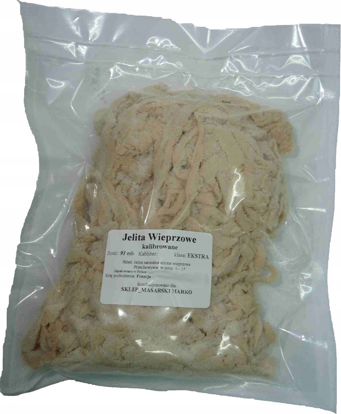 Jelita wieprzowe 24/26 ex Europa 91m