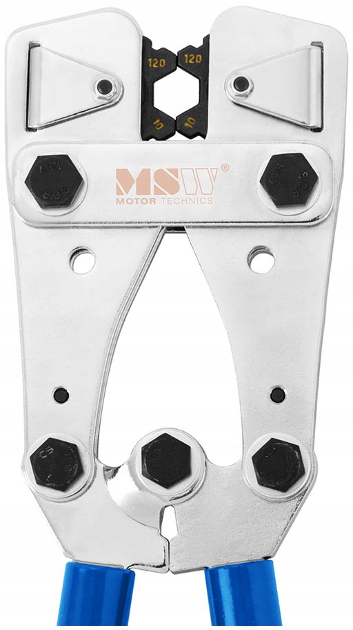 MOCNA ZACISKARKA PRASKA KABLI PRZEWODÓW 6-120 mm Minimalny przekrój przewodu 6 mm²