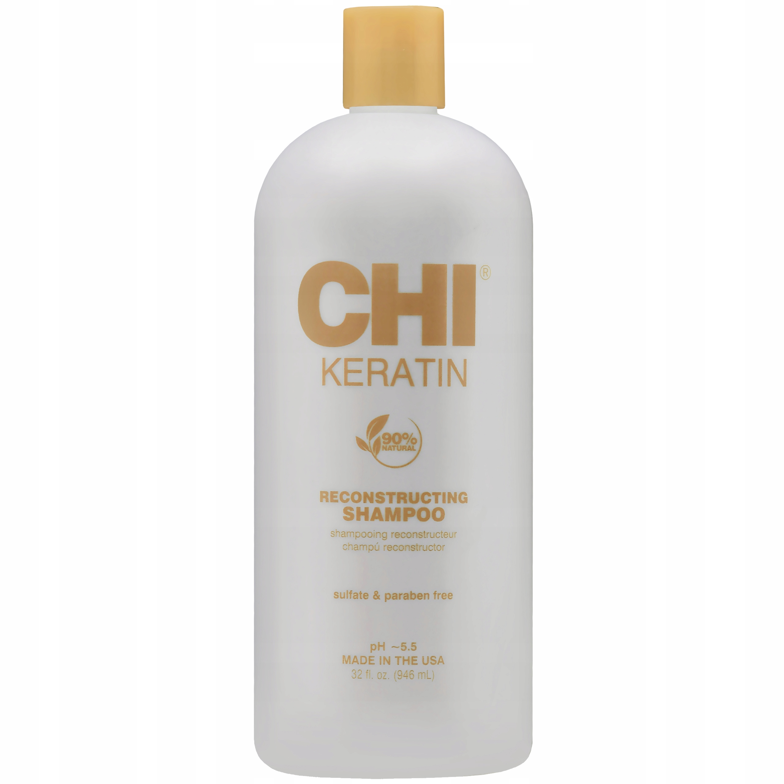 Chi Keratin Šampon obnovující šampon pro poškozené vlasy 946 ml