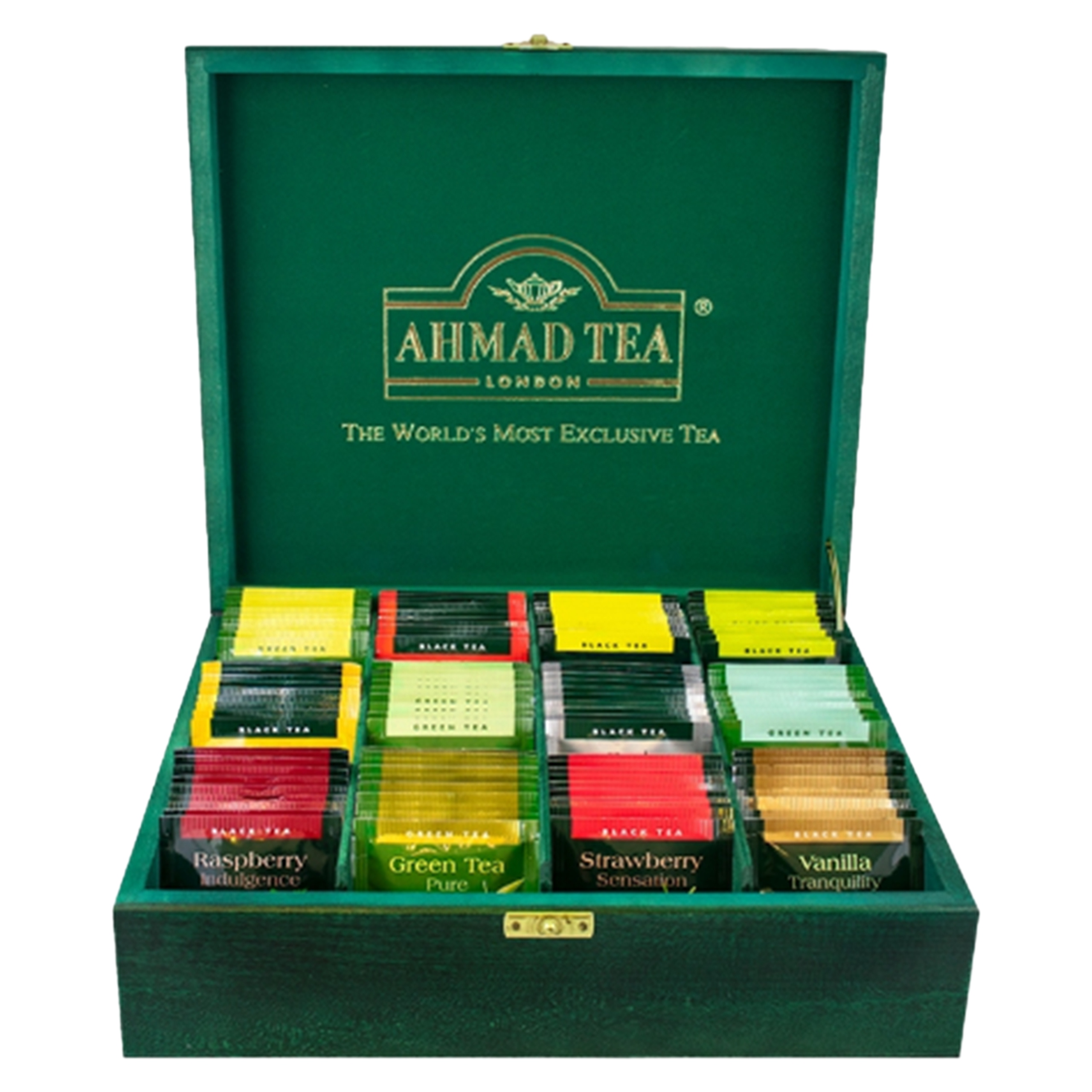 Levně Exclusive Mix Ahmad Tea Exkluzivní kolekce čajů Krabička 120 sáčků