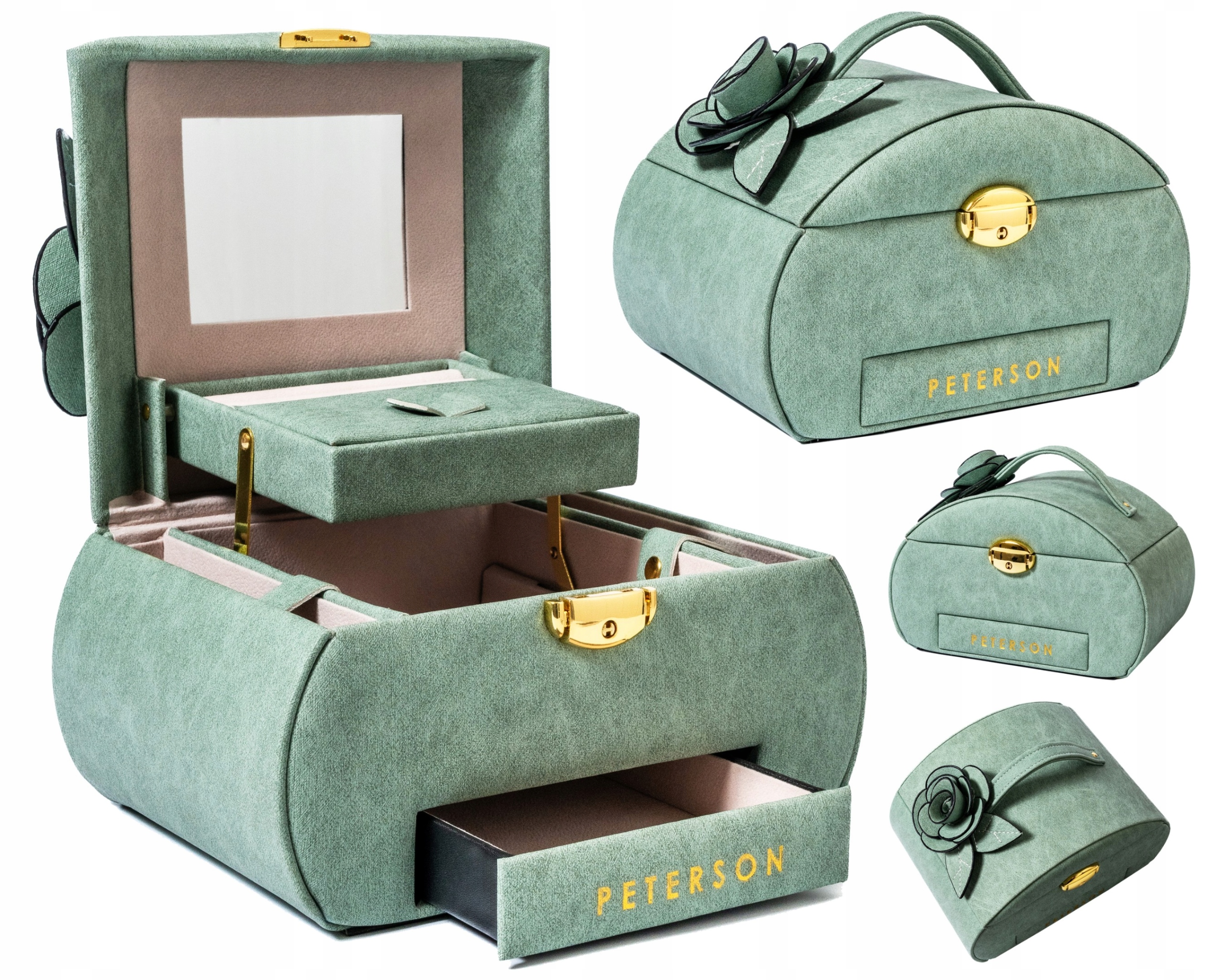 Peterson krabička kufřík na šperky organizér Dárek Na Vánoce