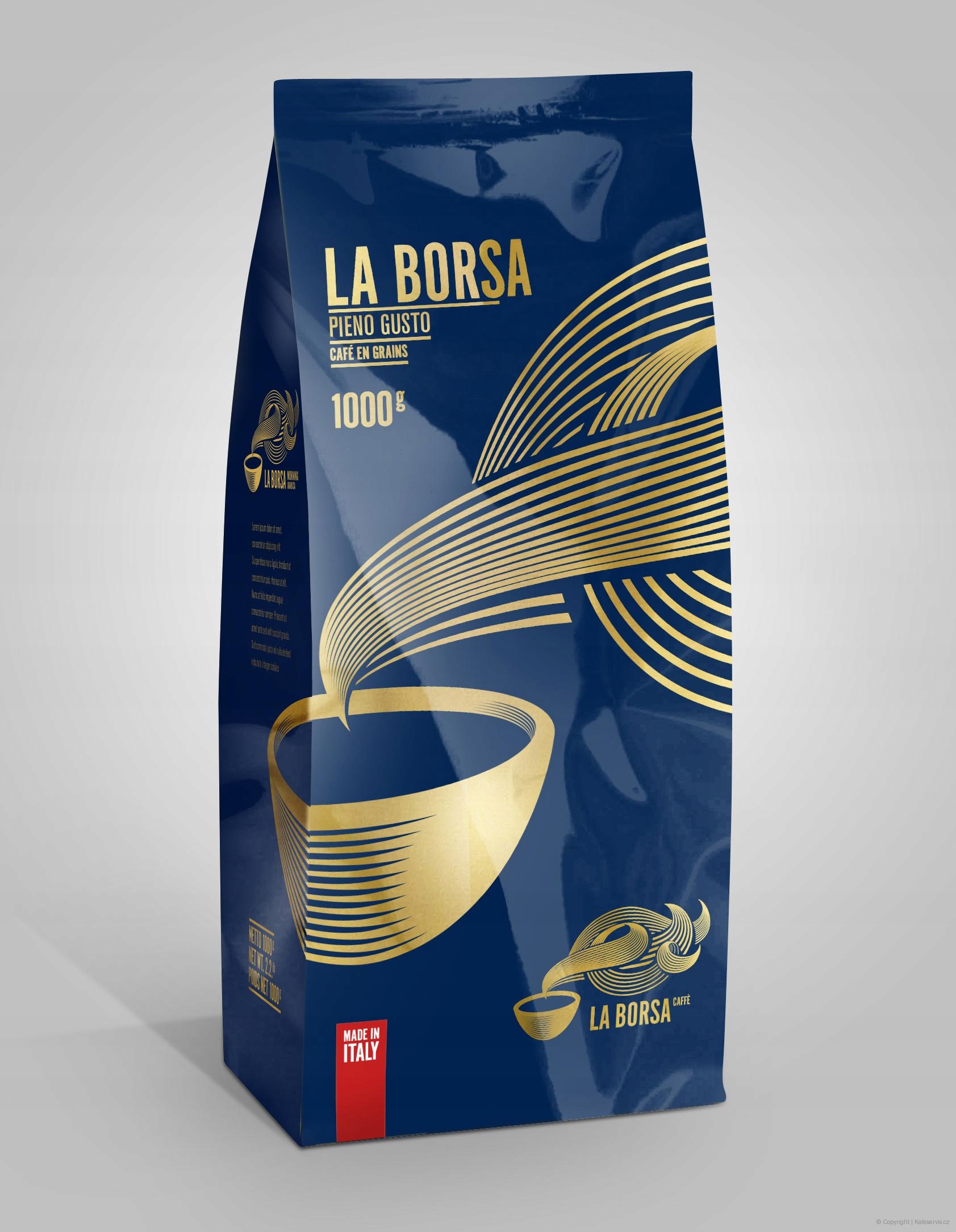 Levně La Borsa Pieno Gusto 1 Kg zrnková káva