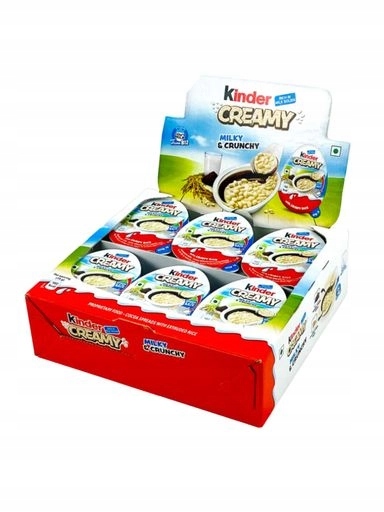 Levně Kinder Vajíčko Creamy Milky & Mléčný krém 19G Lahodná čokoláda X24