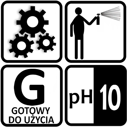 ECO SHINE TOOLS&ENGINE pianka czyszcząca 1L + Pojemność w ofercie 1 l