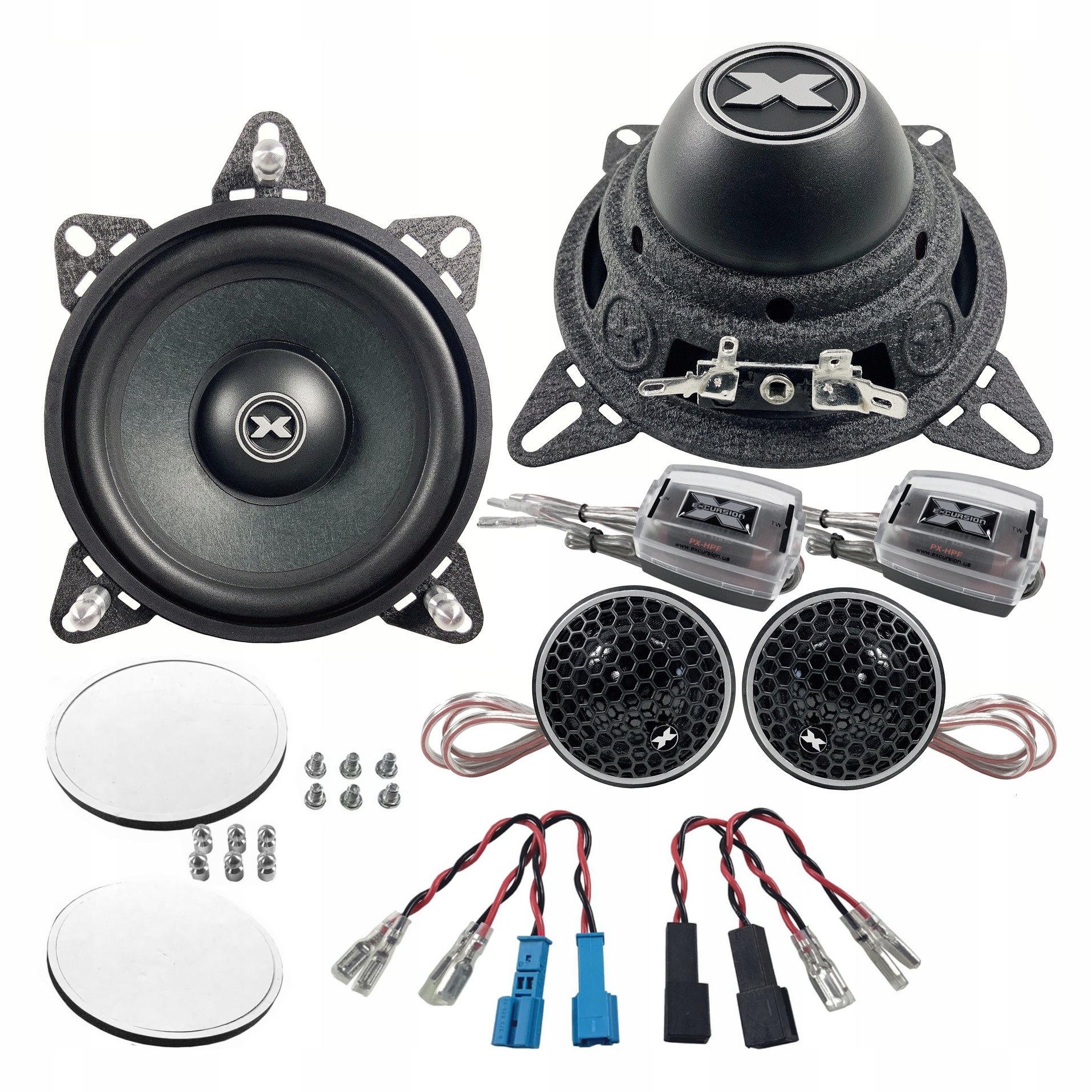Excursion PX-4C – 2-dílná sada reproduktorů DIN/BMW/Mercedes 75/200W