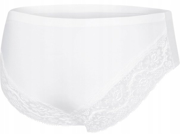 JULIMEX FIGI Z KORONKĄ CHEEKIE BIAŁE S Rozmiar S