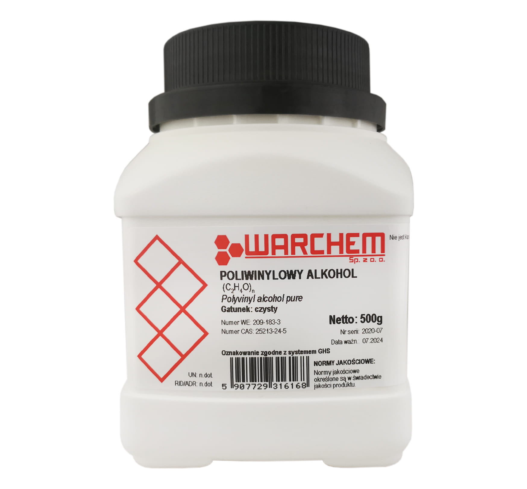 

Alkohol Poliwinylowy czysty 500g