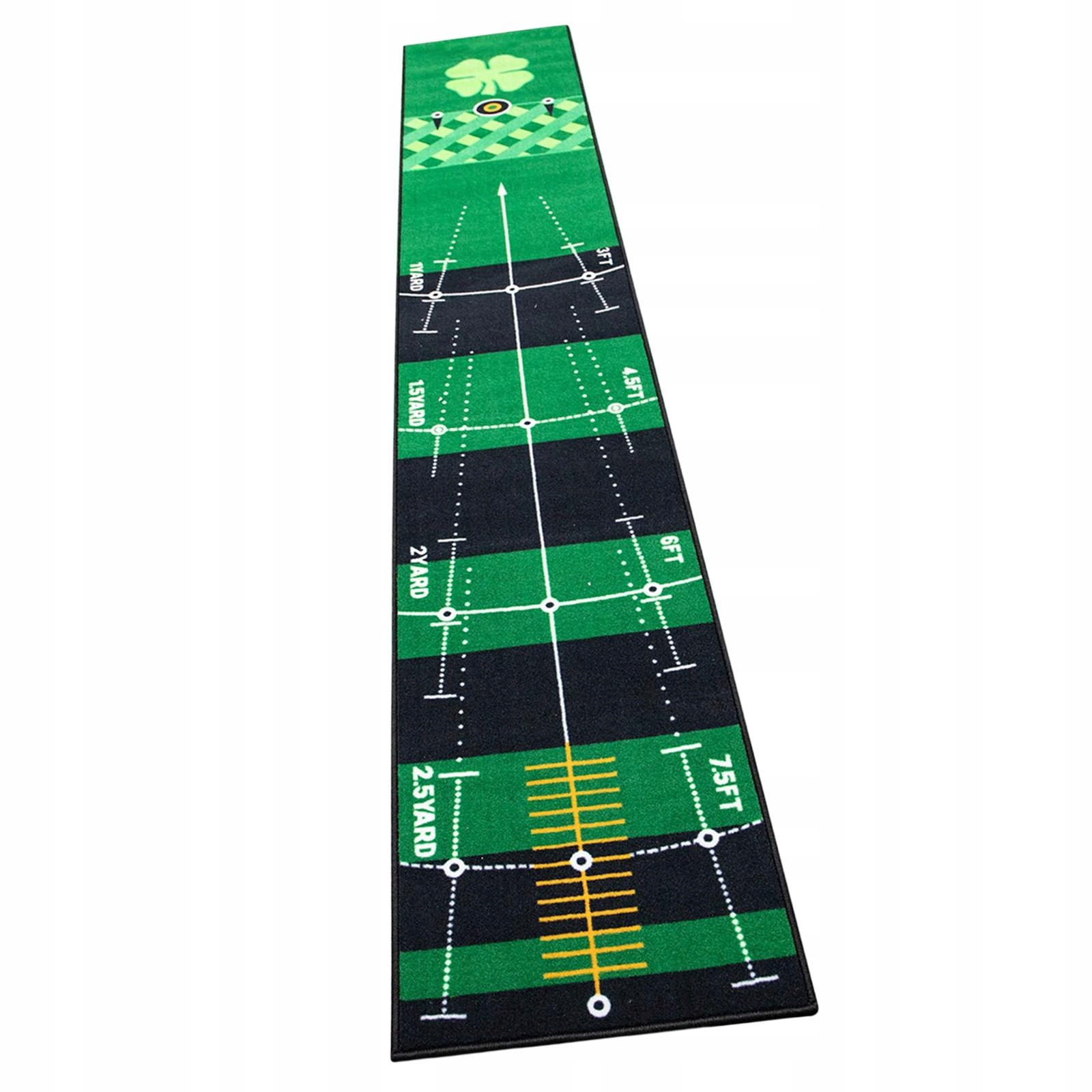 Portable Golf Putting Mat Golf Practice Golf Hitting Pad Golf Putter Model GUF4275