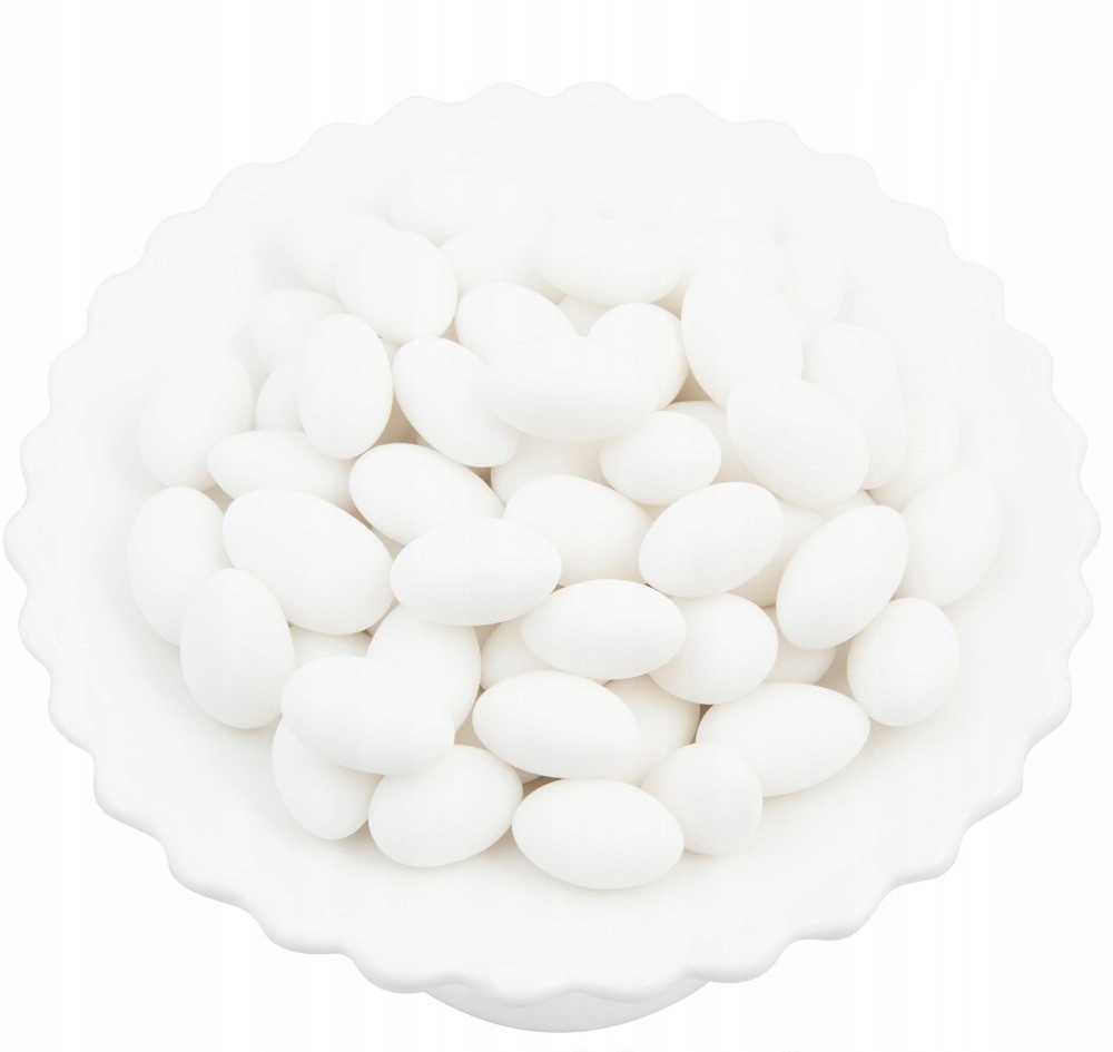 

Włoskie Migdały w Lukrze Dla Gości Białe 1kg
