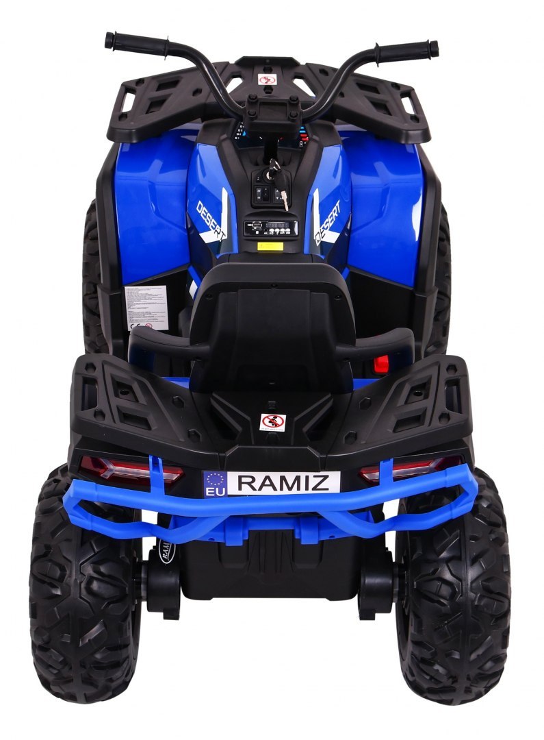 Pojazd Quad ATV Desert Niebieski Prędkość maksymalna 8 km/h