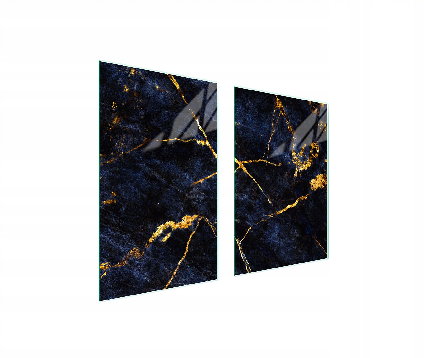 Skleněná Ochranná Deska Do Kuchyně 65x52 Mramorové Tvrzené Sklo