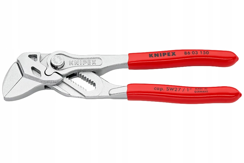 Nastavitelné kleště-klíč Knipex chromované potažené 150 mm