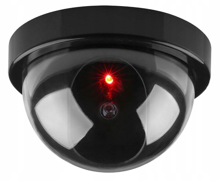 KAMERA ATRAPA KAMERY PRZEMYSŁOWEJ LED IR MONITORING KOPUŁKA NA ŚCIANĘ EAN (GTIN) 5904734402725