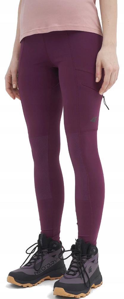 DAMSKIE SPODNIE TREKKINGOWE 4F SS23 FTRF111 53S L Marka 4F