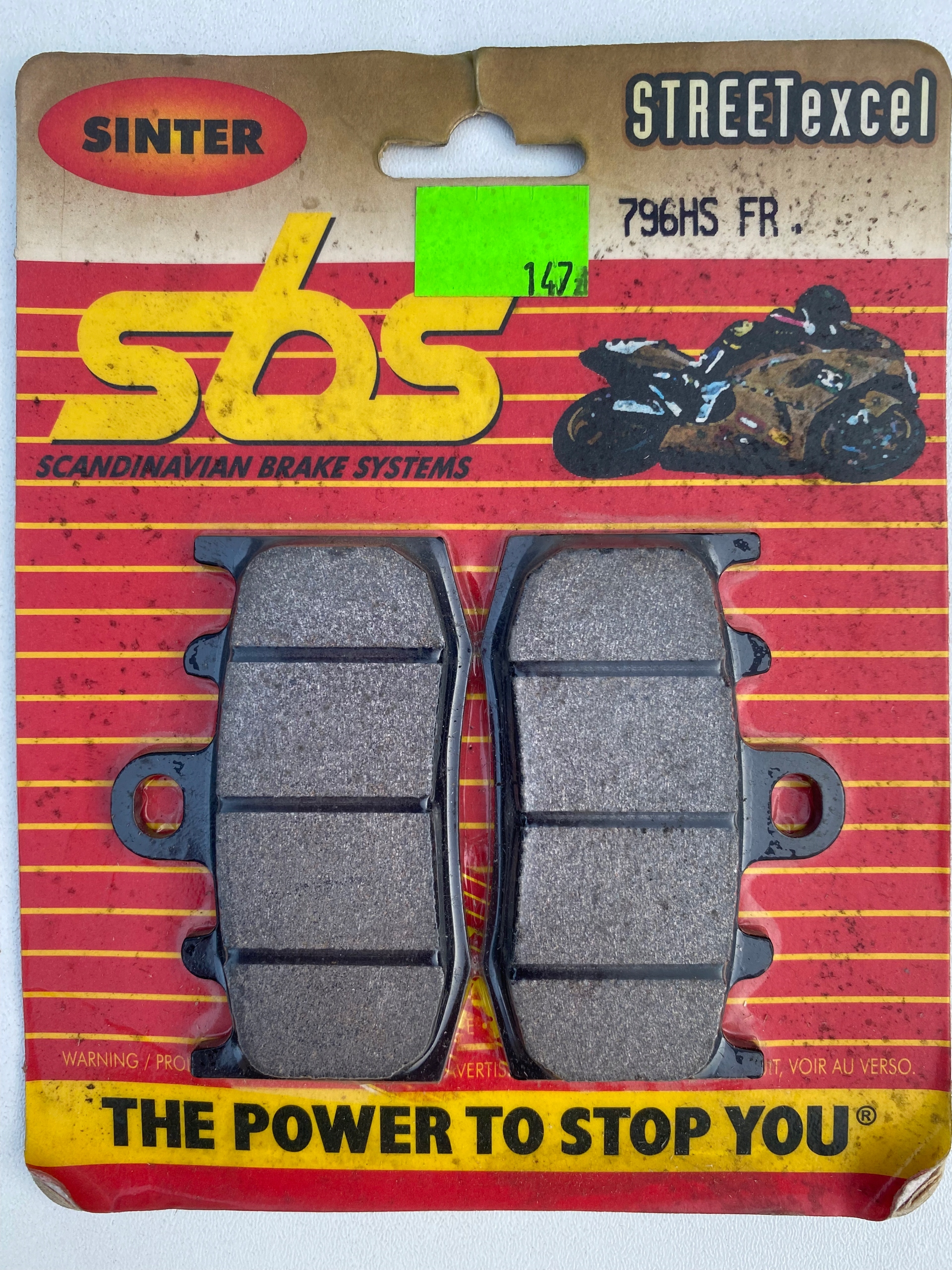 

Klocki Hamulcowe Sbs 796HS Bmw R 1200 Gs Przód