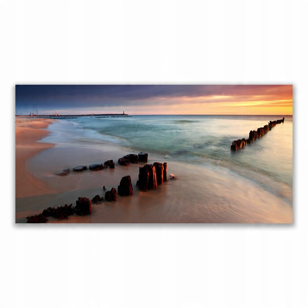 

Fotoobraz nowoczesny 120x60 Ocean Plaża Krajobraz