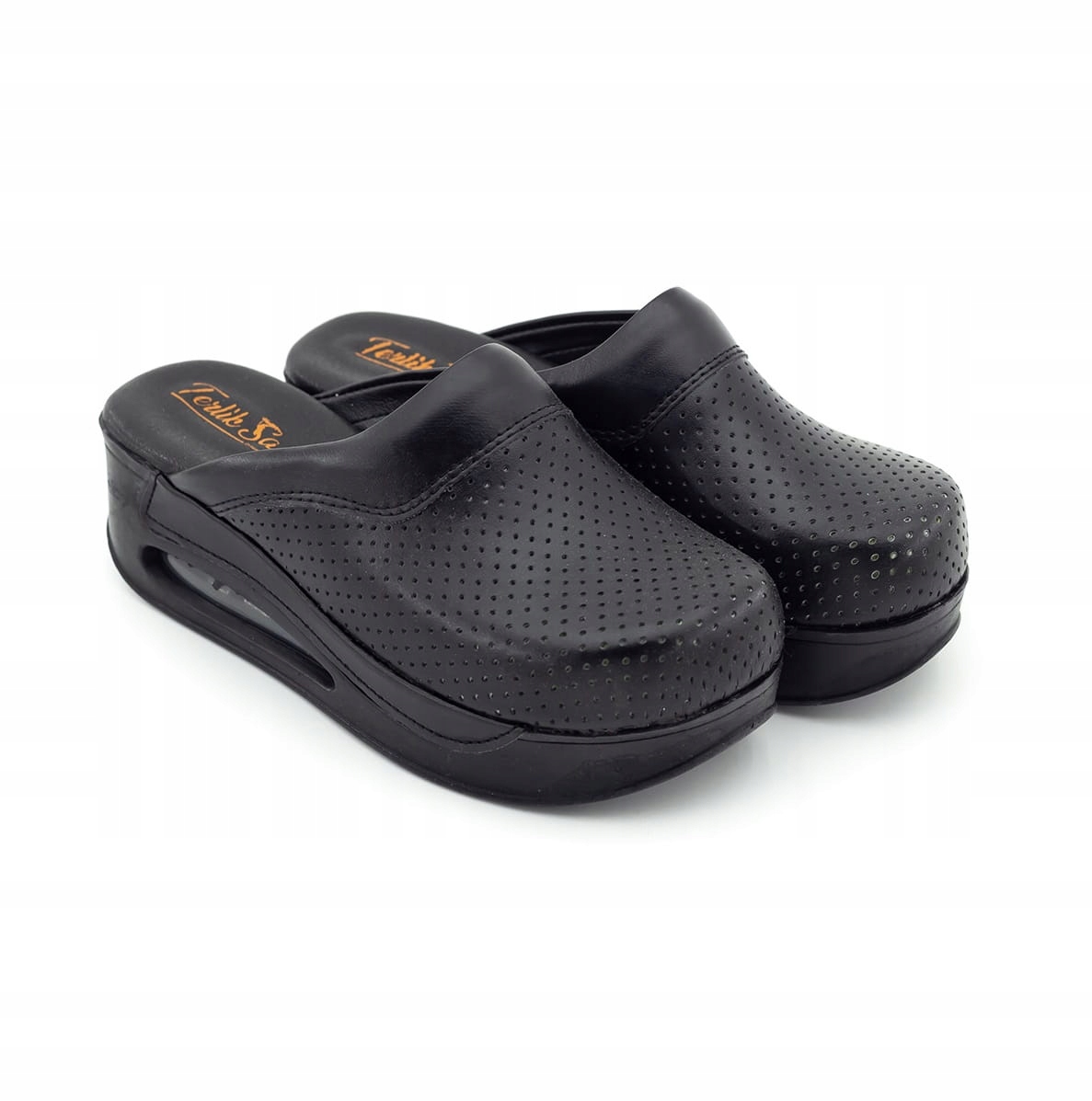 Buty medyczne klapki Air Clogs obuwie chodaki damskie czarne 38