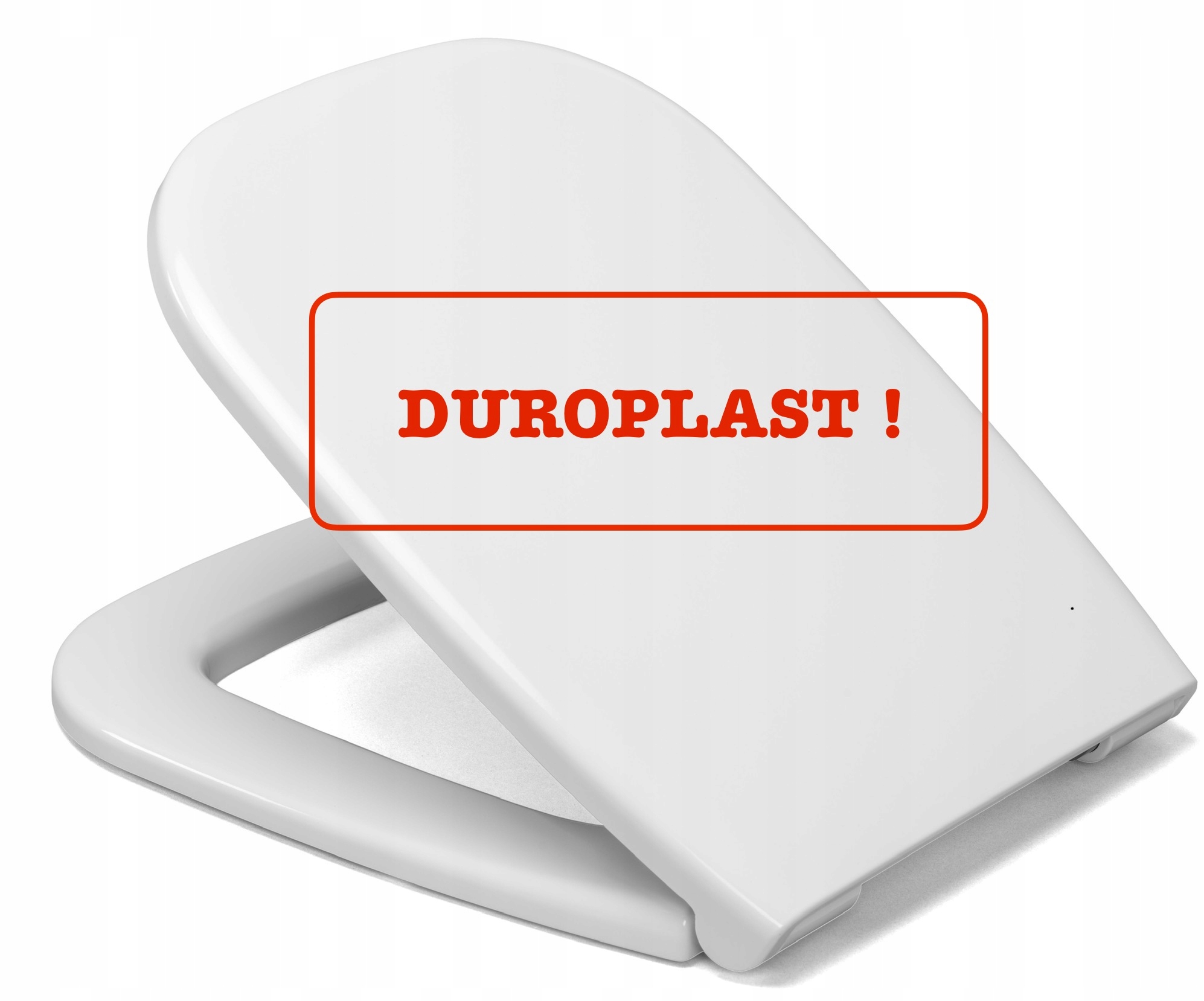 Wc sedátko Duravit D-Code bílé duroplast pomalu padající