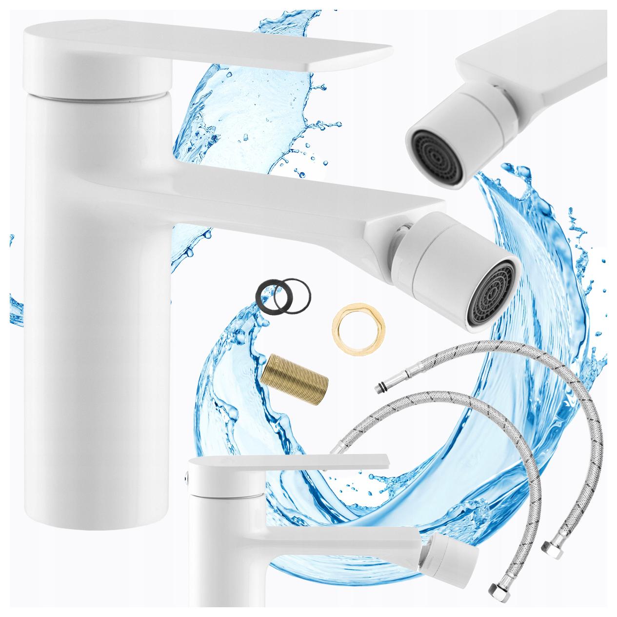 Faro Biela Bidetová Bateria Do Kúpeľne Kohútik