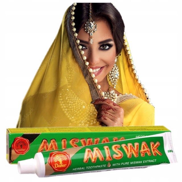 

Ziołowa pasta do zębów bez fluoru vege z Indii