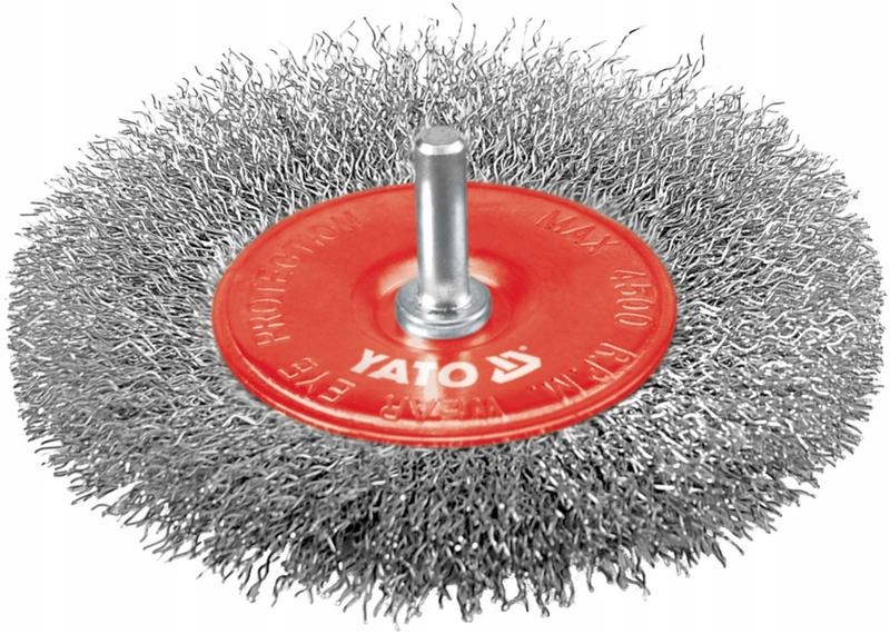 

Yato Szczotka Tarczowa Drut Nierdzewny 100MM