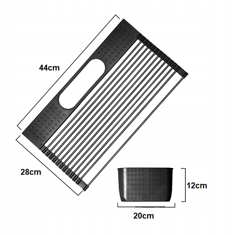 MATA Ociekacz SUSZARKA do Naczyń Kratka na Zlew Rodzaj mata