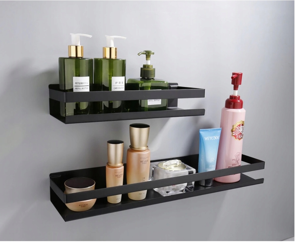 Półka metal LOFT 35 x 10 cm czarny Szerokość mebla 35 cm