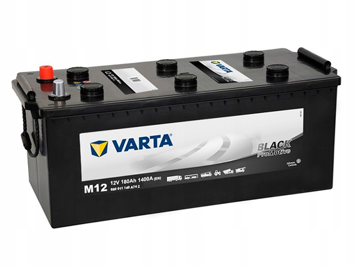 PM680011140BL - Аккумулятор Varta Pro Black 12V 180ah 1400a L + M12