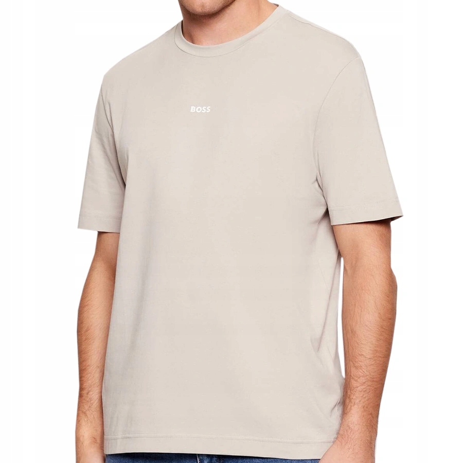 Pánské Tričko Boss TChup 50473278 Béžová
