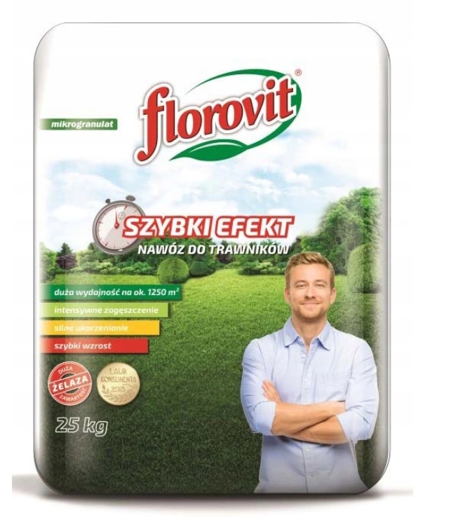 Florovit Hnojivo Pro Trávníky A Trávníky S Rychlým Účinkem 25 Kg