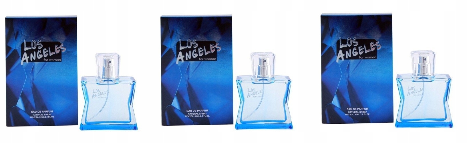 JFenzi Los Angeles 3x80 ml parfémovaná voda