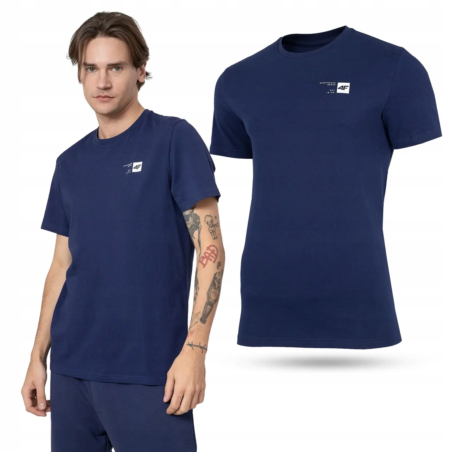 

Koszulka Męska 4F T-shirt Bawełniany Z22-TSM013