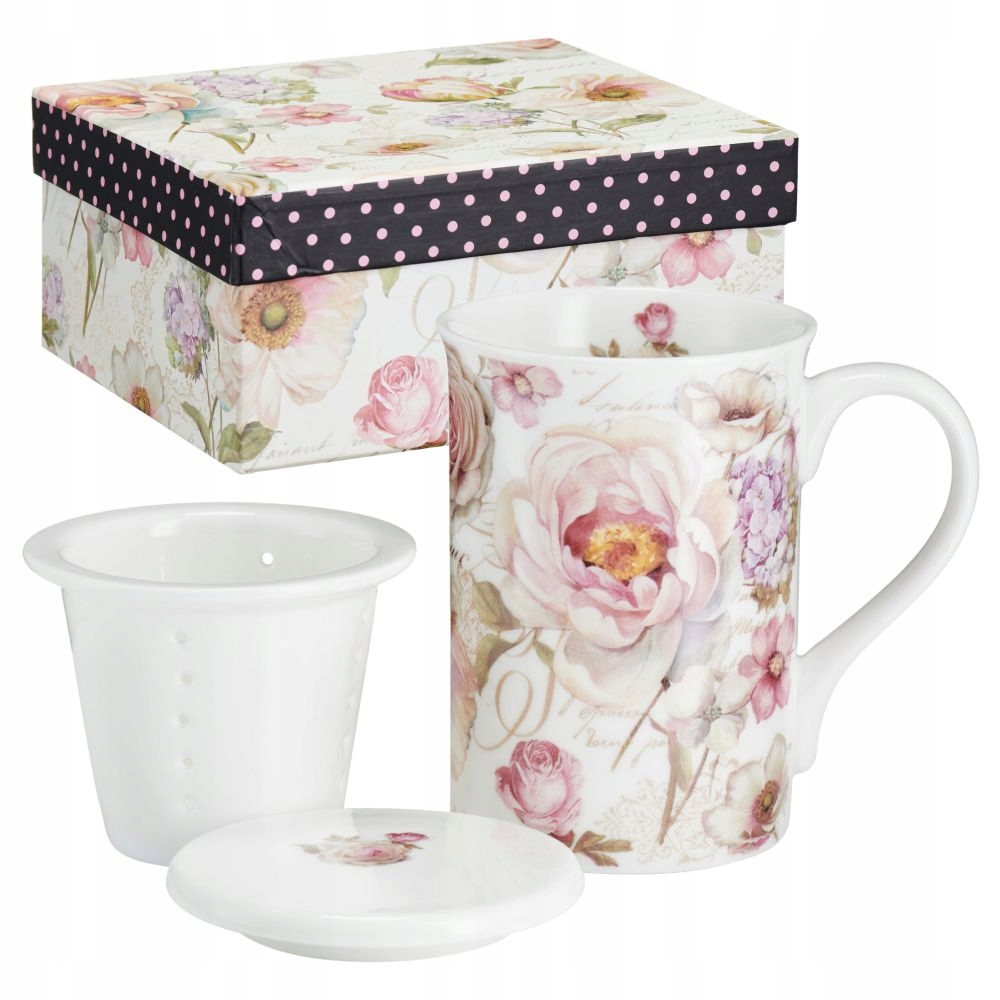 

Kubek z zaparzaczem 300ml Peony Villa Italia