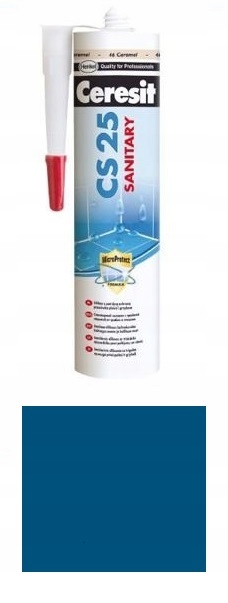 

Ceresit Cs 25 silikon sanitarny ocean 280 ml
