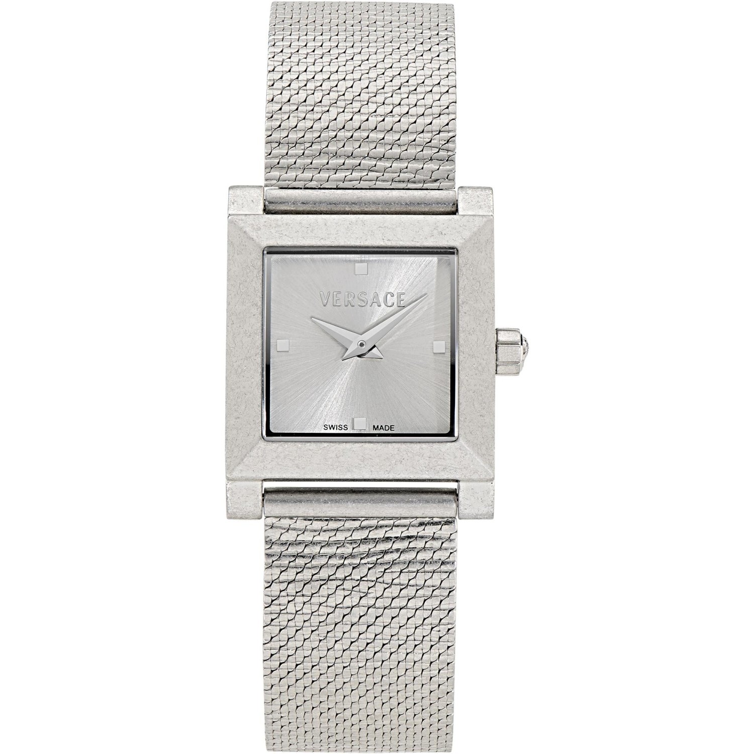 Zegarek Damski Versace VE5O00326 srebrny