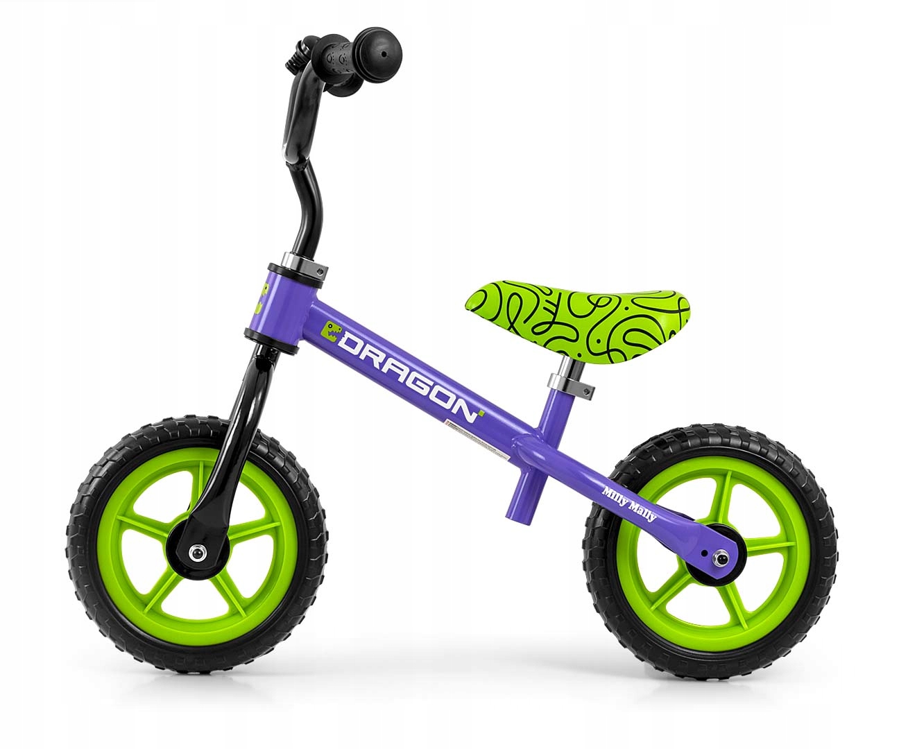 Milly Mally 6346 Rowerek biegowy Dragon violet