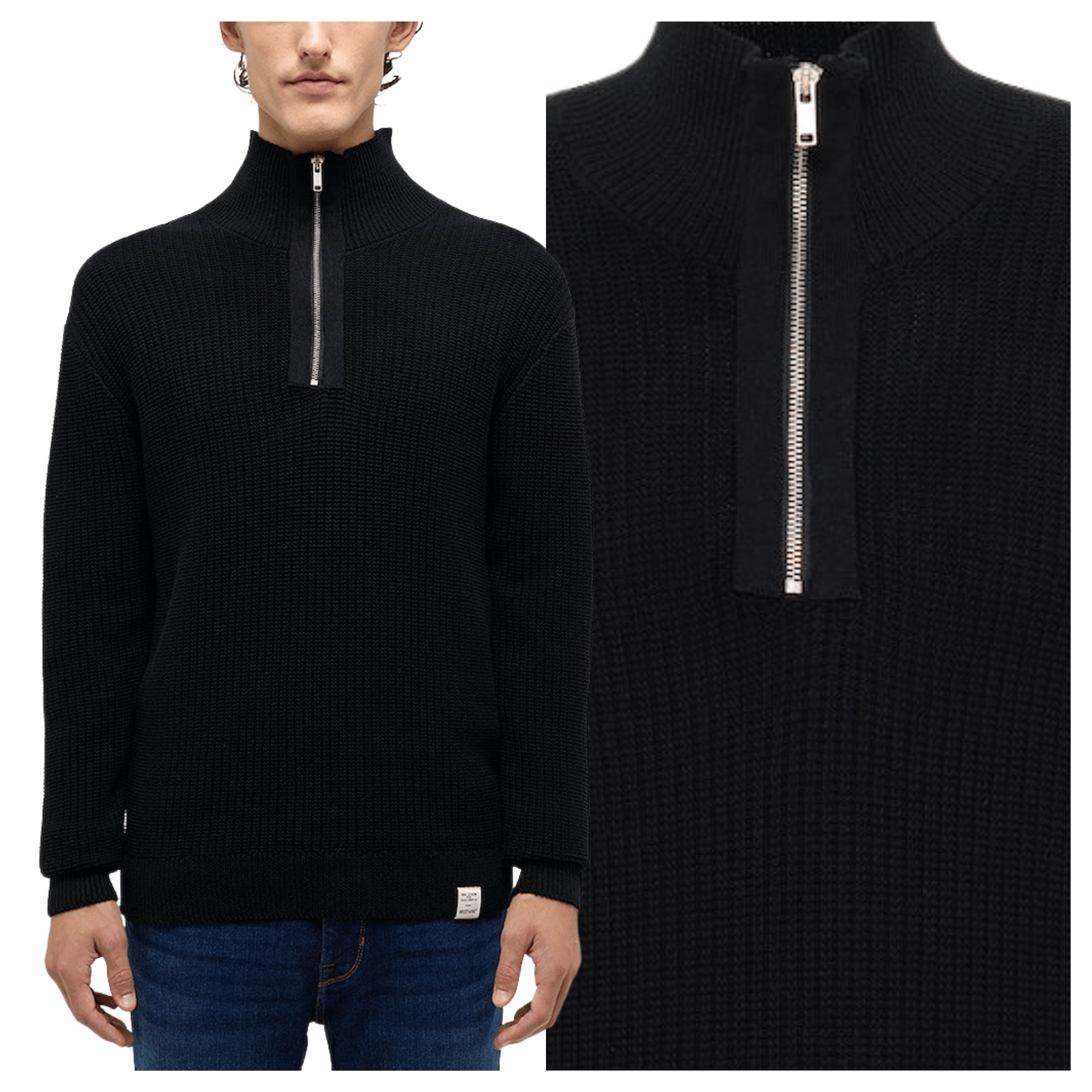 Mustang Style Emil T Ziptroyer L Pánský svetr