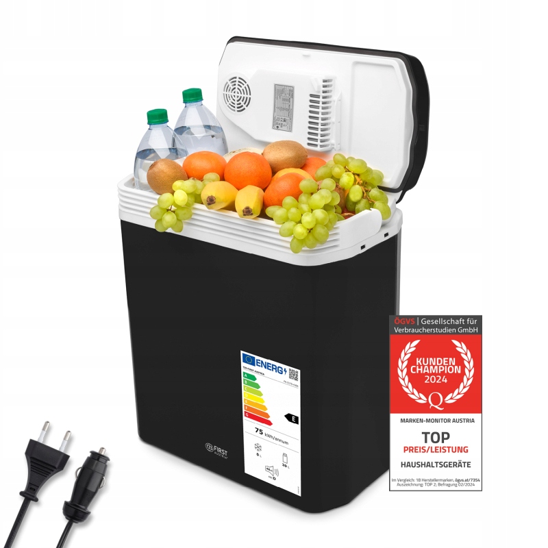 Turistická Chladnička 12V 230V Elektrická Prenosná Automobilová Na Elektrinu 20 L