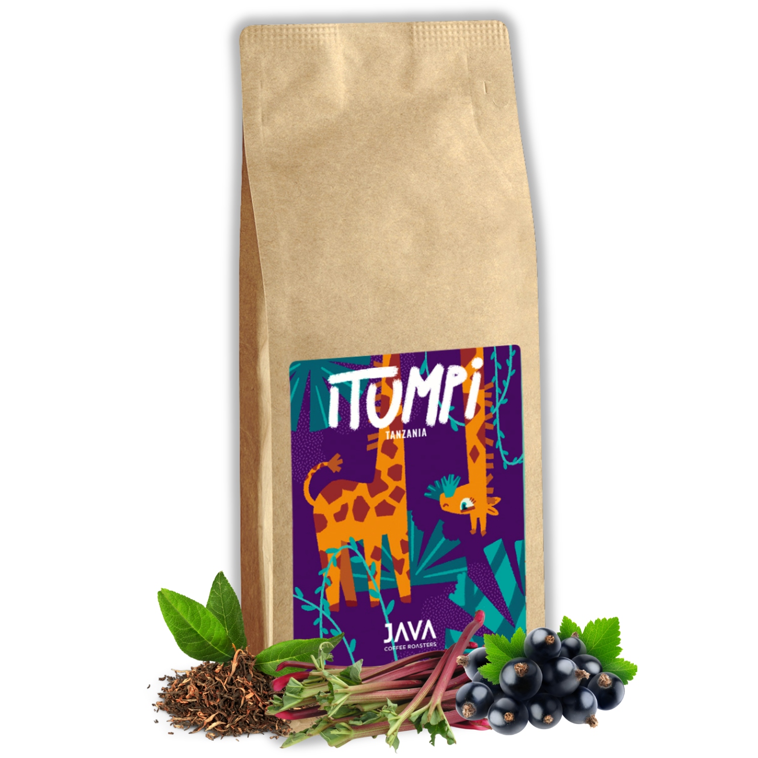 Káva zrnková Tanzania Itumpi 1 kg 100% Arabika, čerstvě pražená, přelivová