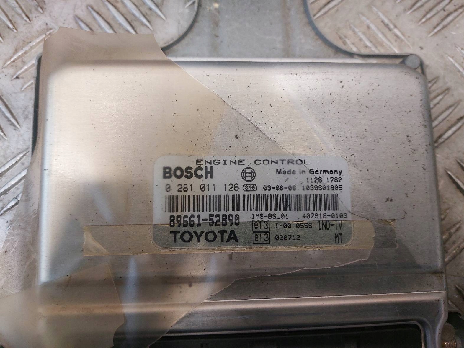 Montaggio STARTOWY TOYOTA YARIS e LIFT 89660-5C010