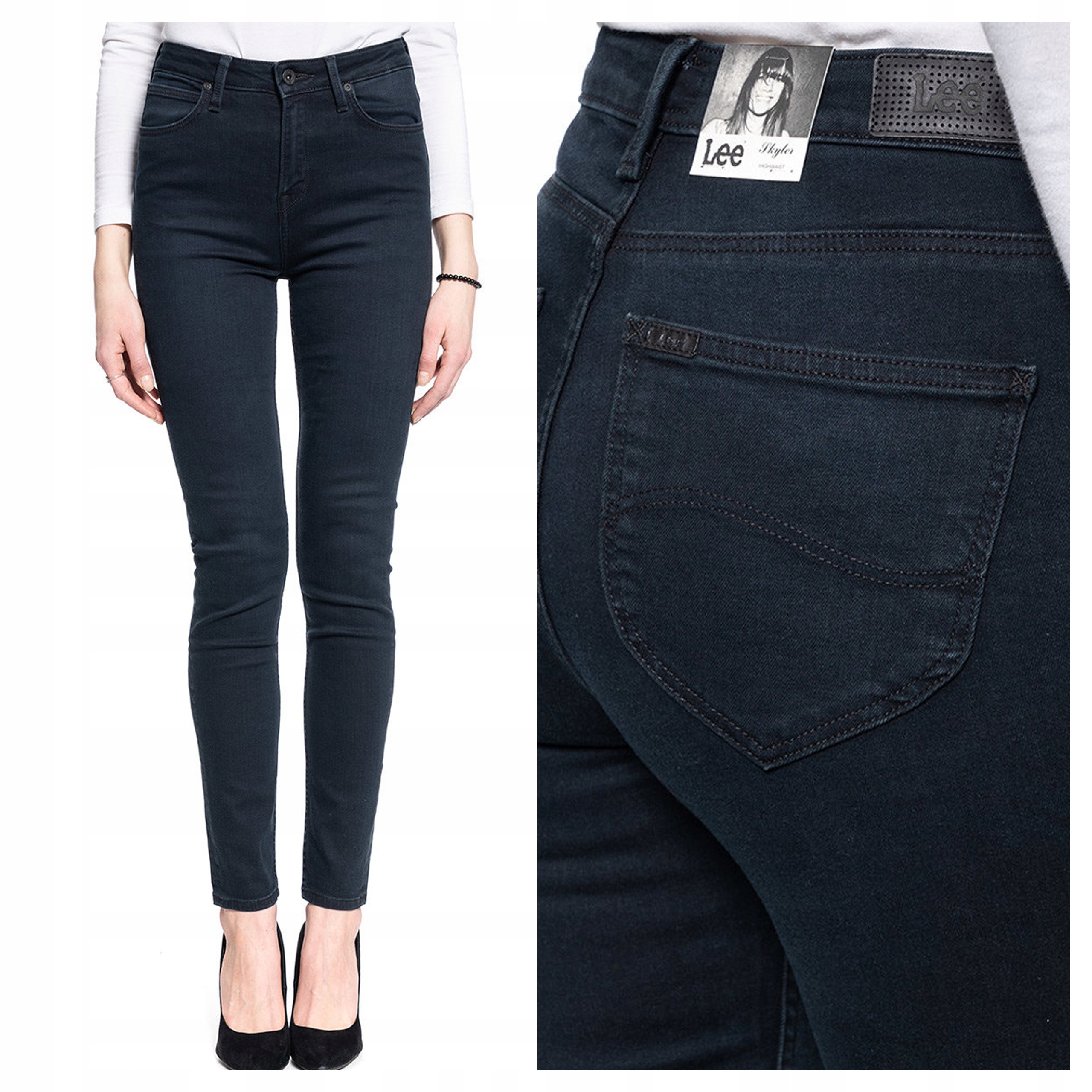 Lee Dámské Džínové Kalhoty Slim W25 L31