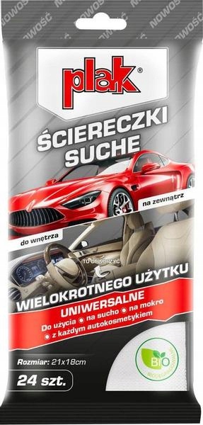 

Plak Ściereczki Suche 24 Szt