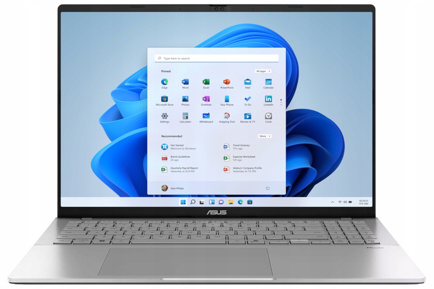 Laptop Asus Vivobook S16 S3607AA-SH015W Ultra 7 355 16" Fhd 16GB 512SSD W11
