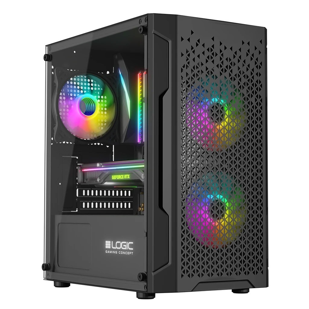 KOMPUTER GAMINGOWY DO GIER i5 12400 32GB RADEON RX6600 M.2 1TB W11 RGB Marka Netcomp