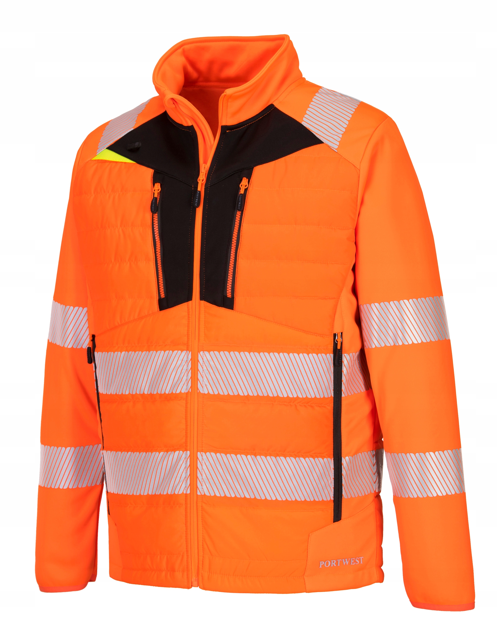 Výstražná hybridní bunda DX473 Obr vel. 4XL