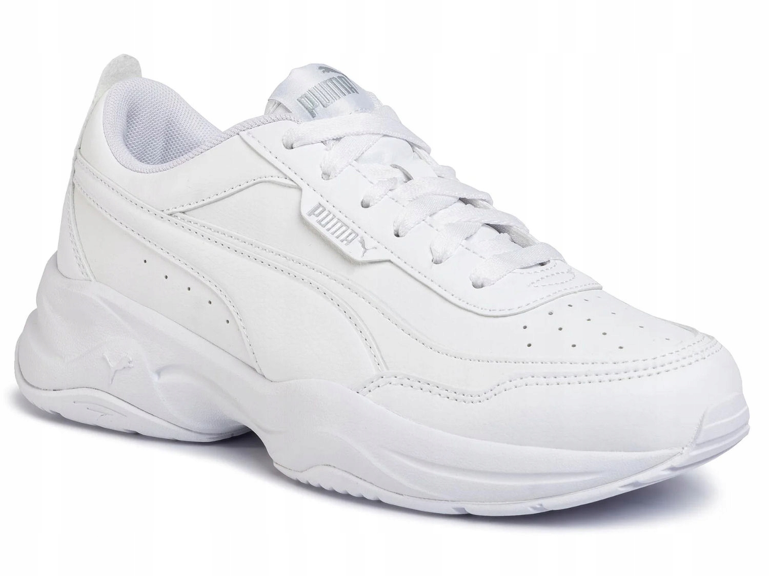 Dámské boty Puma Cilia 371125-02 Sneakersy bílé s vyšší podrážkou 41